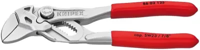 Knipex-Werk Mini-Zangenschlüssel 125mm 86 03 125: Knipex-Werk mini ključ za klešče 125 mm 86 03 125.