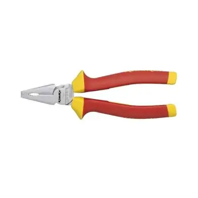 Klauke VDE-Kombinationszange 180mm, DIN ISO 5746 KL020180IS: Klauke VDE kombinirane klešče 180mm, DIN ISO 5746 KL020180IS.