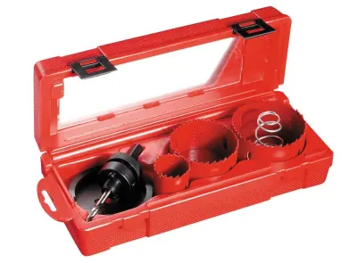 Cimco komplet lukenj za vrtanje premera 35/68/75 mm, po 1 kos 207400