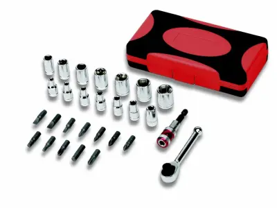 Cimco Bit+Steckschlüssel-Set 113154: Cimco komplet bitov in vložkov za ključe 113154.