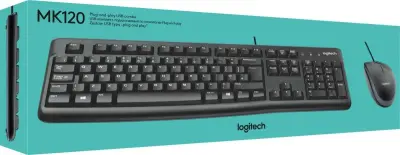 Logitech Tastet/Maus Set Logitech MK120 SW