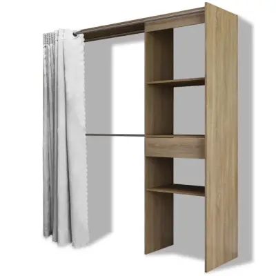 vidaXL Jedilna miza 140x80x75 cm hrast
