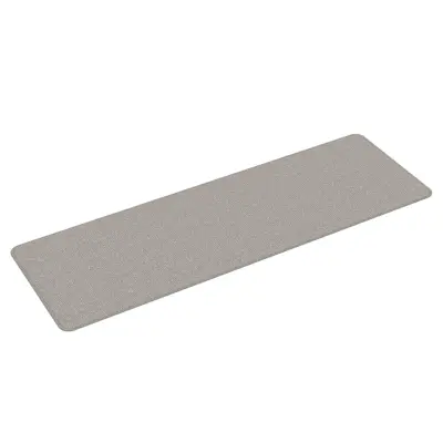 vidaXL Tekač v videzu sisala taupe 50x150 cm