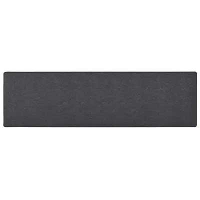 vidaXL Tepih tekač antraciten 50x200 cm