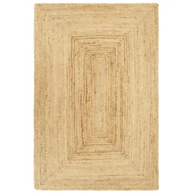 vidaXL Preproga iz jute ročno delo 200x300 cm