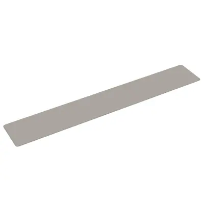 vidaXL Tekač v videzu sisala taupe 50x300 cm