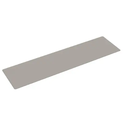 vidaXL Tekač v videzu sisala taupe 80x300 cm