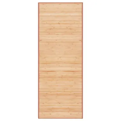 vidaXL Preproga iz bambusa 80x200 cm rjave barve