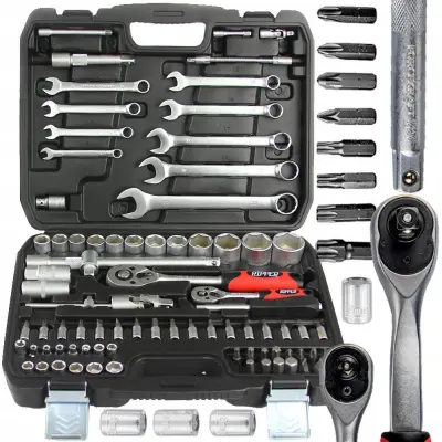 Set 82 delni natičnih ključev račne – gedore v kovčku