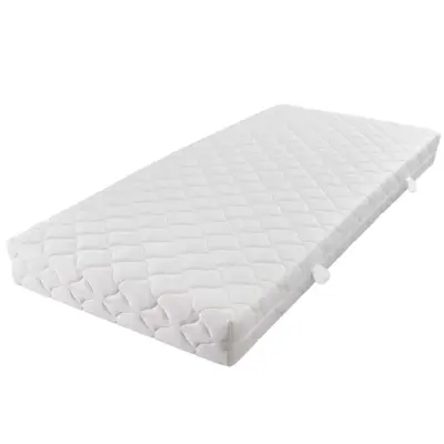 vidaXL Vzmetnica s pralno prevleko 200 x 80 x 17 cm