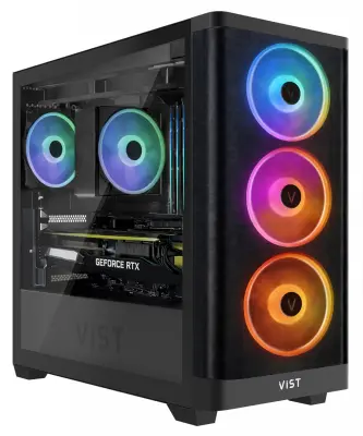 VIST RGB Ryzen 5 3600 RTX 3050 16GB SSD 1TB nVme WIFI W11