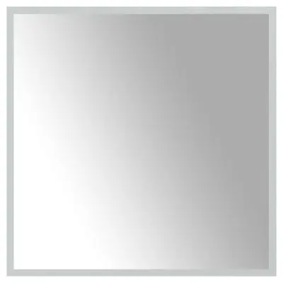vidaXL LED kopalniško ogledalo 60x60 cm