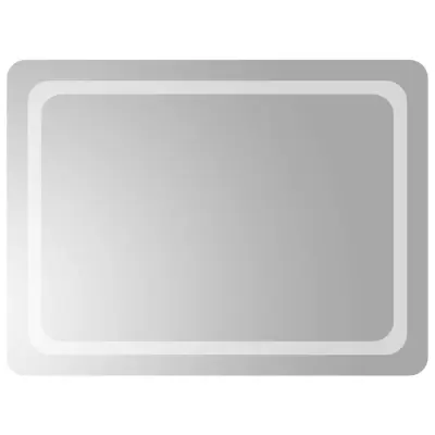 vidaXL LED kopalniško ogledalo 80x60 cm