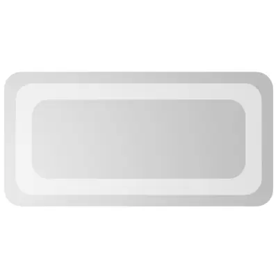 vidaXL LED kopalniško ogledalo 20x40 cm