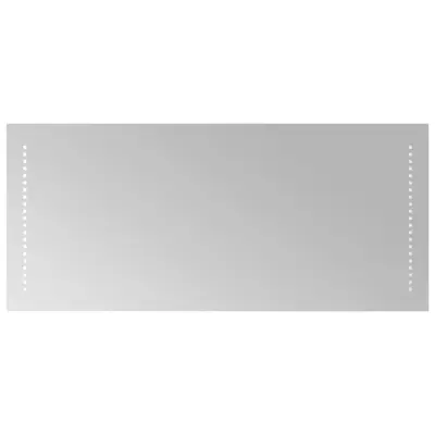 vidaXL LED kopalniško ogledalo 90x40 cm