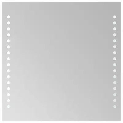 vidaXL LED kopalniško ogledalo 30x30 cm