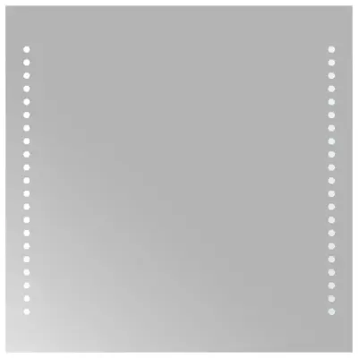 vidaXL LED kopalniško ogledalo 40x40 cm