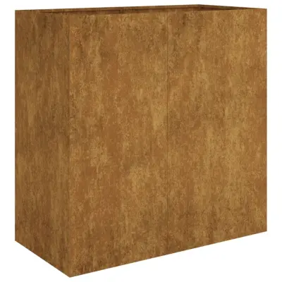 vidaXL Cvetlično korito 40x80x80 cm corten jeklo
