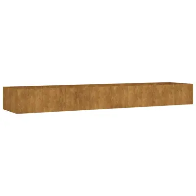 vidaXL Vrtna visoka greda 360x80x40 cm corten jeklo