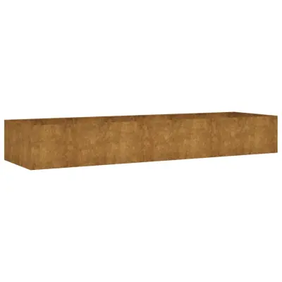 vidaXL Vrtna visoka greda 280x80x40 cm corten jeklo