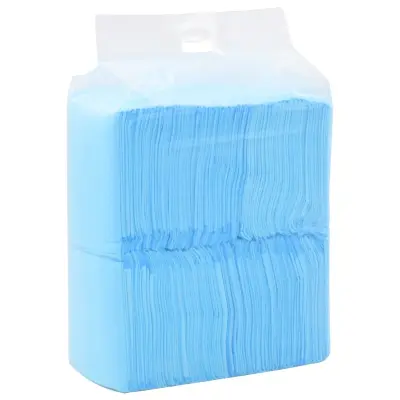 vidaXL Vzgajalne podloge za pse 100 kosov 60x60 cm netkano blago