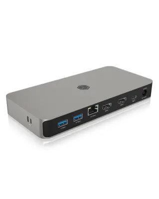 Icybox IB-DK2880-C41 priključna postaja USB4 Type-C z dvojnim video izhodom