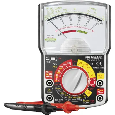 Ročni multimeter, analogni VOLTCRAFT VC-2030A