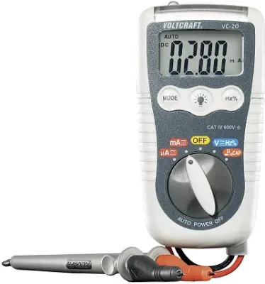Ročni multimeter, digitalni VOLTCRAFT VC-20