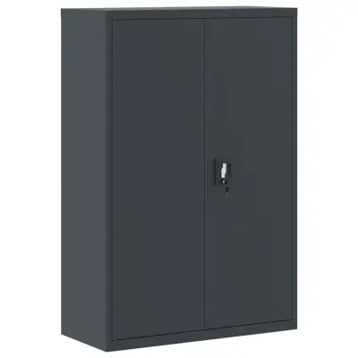 vidaXL Arhivska omara antracitna 90x40x140 cm jeklo