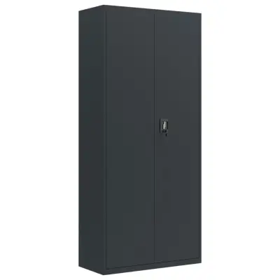 vidaXL Arhivska omara antracitna 90x40x200 cm jeklo