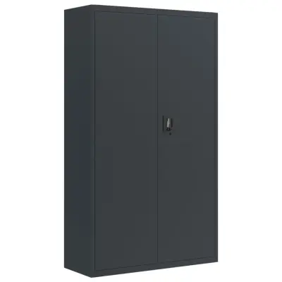 vidaXL Arhivska omara antracitna 105x40x180 cm jeklo