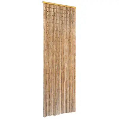 vidaXL Komarnik za vrata iz bambusa 56x185 cm