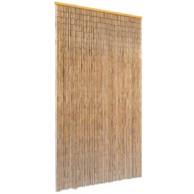 vidaXL Komarnik za vrata iz bambusa 100x200 cm