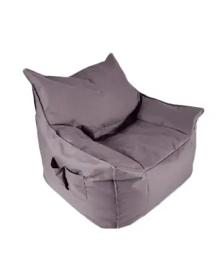 ATELIER DEL SOFA Cinema - Dark Grey vrtna sedežna vreča