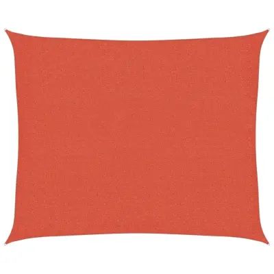 vidaXL Senčno jadro 160 g/m² terakota 2,5x3 m HDPE