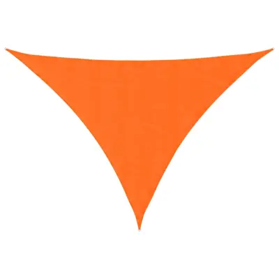 vidaXL Senčno jadro oksford blago trikotno 3x4x5 m oranžno