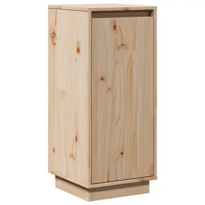 vidaXL Komoda 31,5x34x75 cm trdna borovina