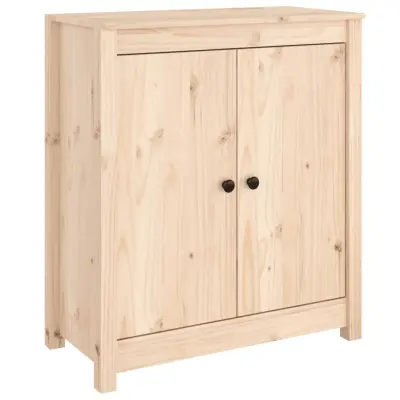 vidaXL Komoda 70x35x80 cm trdna borovina
