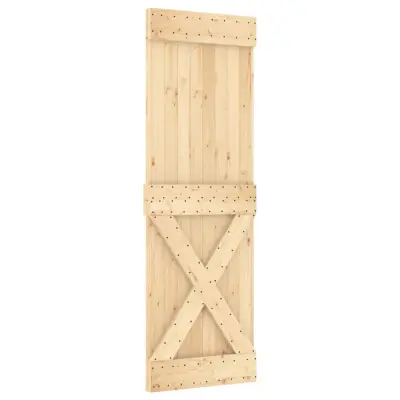 vidaXL Vrata NARVIK 70x120 cm trdna borovina