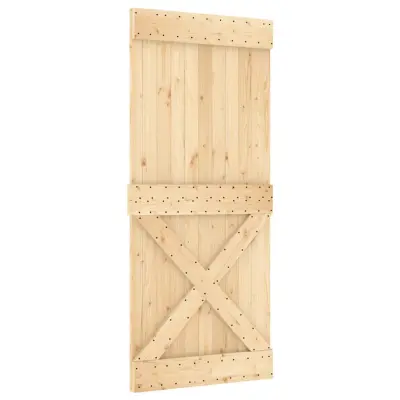 vidaXL Vrata NARVIK 90x210 cm trdna borovina