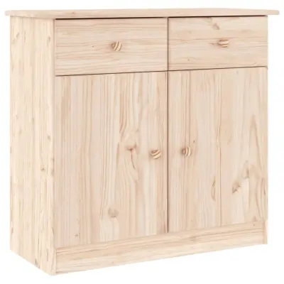 vidaXL Komoda ALTA 77x35x73 cm trdna borovina