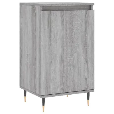 vidaXL Komoda siva sonoma 40x35x70 cm inženirski les