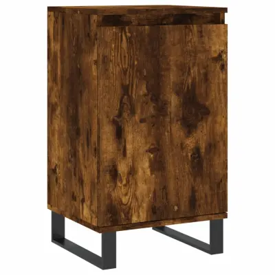vidaXL Komoda dimljeni hrast 40x35x70 cm inženirski les