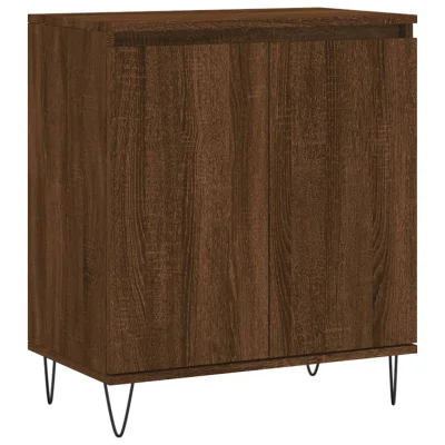 vidaXL Komoda rjav hrast 60x35x70 cm inženirski les