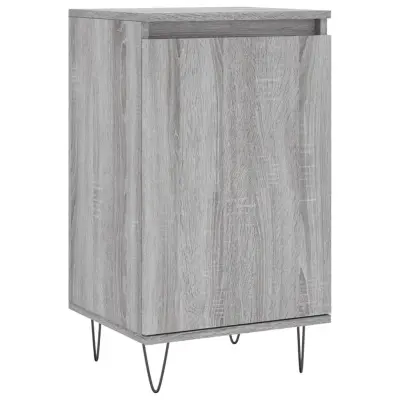 vidaXL Komoda siva sonoma 40x35x70 cm inženirski les