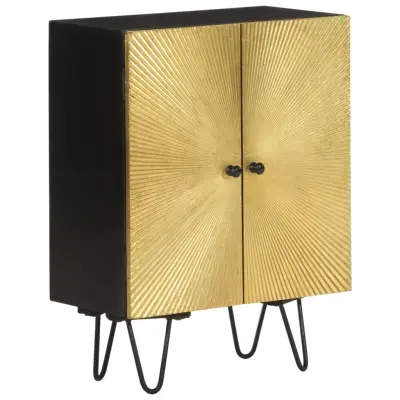 vidaXL Komoda 55x30x75 cm trden mangov les