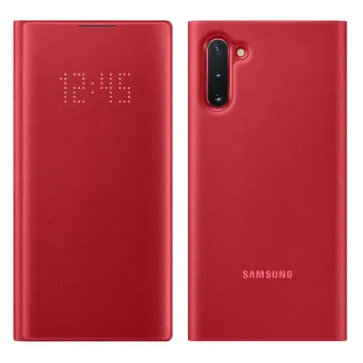 Samsung Led View Cover Folio Case s pametnim preklopom - rdeca str. Samsung Galaxy Note 10
