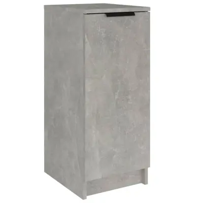 vidaXL Omarica za čevlje betonsko siva 30x35x70 cm konstruiran les