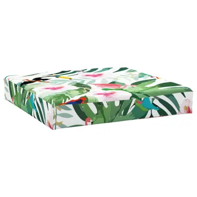 vidaXL Blazina za palete večbarvna 60x60x8 cm oxford tkanina