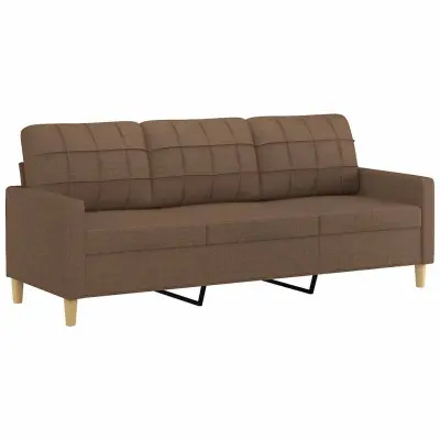 vidaXL Trosed rjav 180 cm blago